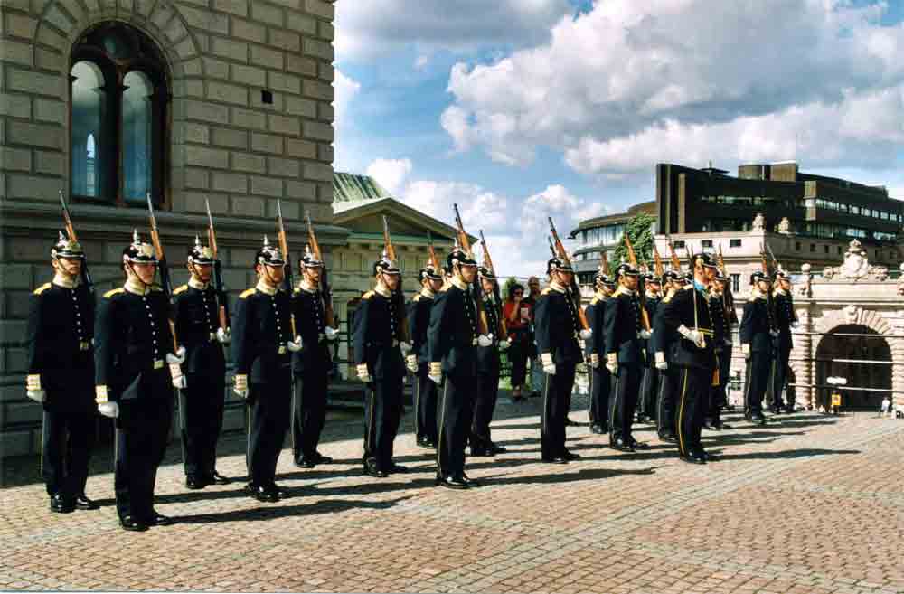 09 - Suecia - Estocolmo, cambio de guardia